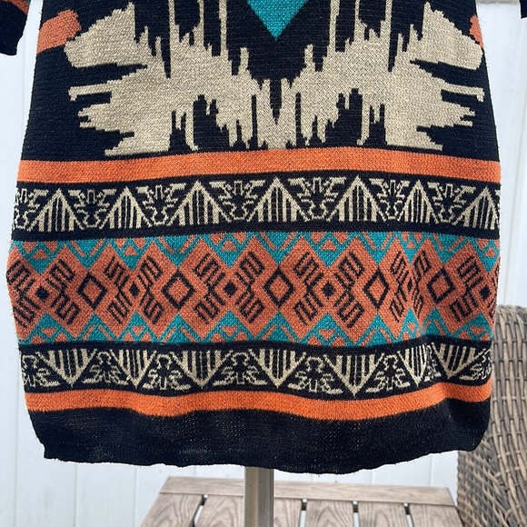 GUC Flying Tomato Knit Mini Aztec Dress Size M - Picture 9 of 16